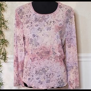 J Jill floral blouse